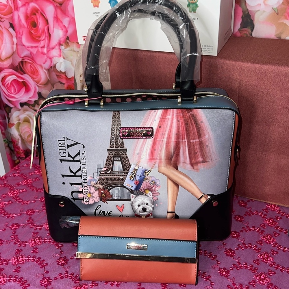 NWT Nicole Lee Nikky Set 2 Pcs. Excellent quality, beautiful colors 🎀